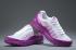 Nike Air Max Invigor Femmes Baskets Athlétiques Chaussures de Course Blanc Violet 749866-110
