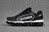 Nike Air Max 95 VaporMax รองเท้าวิ่งสีดำล้วนสีขาว