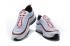 2020 Novo Nike Air Max 97 Gumdam White University Red Psychic Blue Running Shoes CW6986-100