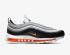 Buty Nike Air Max 97 Czarne Pomarańczowe Białe CW5419-101