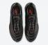 Nike Air Max 97 Negro Lentejuelas Negro Rojo Zapatos para correr DC1709-060