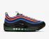 Nike Air Max 97 GS Black Multi-Color Running Shoes CW6028-001
