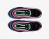 Nike Air Max 97 GS sorte flerfarvede løbesko CW6028-001