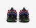 Tênis de corrida Nike Air Max 97 GS preto multicolorido CW6028-001