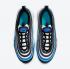 Nike Air Max 97 GS Hyper כחול שחור לבן Oracle Aqua 921522-019
