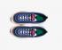 Nike Air Max 97 GS Hvid Multi-Color Hyper Blue CW7013-100
