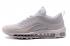 Nike Air Max 97 unisex hardloopschoenen wit lichtbruin 312834-004