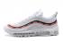 Nike Air Max 97 Unisex Zapatos para correr Blanco Rojo Verde 917704