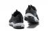 Nike Air Max 97 Hombres Zapatos Para Correr Negro Todo Blanco