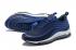 Nike Air Max 97 Pánské běžecké boty Deep Blue Black White Nové