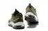 Sepatu Lari Pria Nike Air Max 97 Coklat Muda Putih
