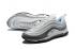 Nike Air Max 97 男款跑步鞋淺灰色黑白