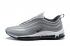 Nike Air Max 97 Hombre Zapatos Para Correr Plata Claro Blanco