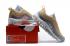 Nike Air Max 97 Sepatu Lari Pria Sepatu Kets Coklat Abu-abu Putih
