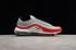 Nike Air Max 97 OG Running Chaussures Pour Hommes Blanc Rouge 921826-009