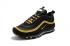 Nike Air Max 97 Plastic drop negro y dorado KPU TPU Hombres Zapatos para correr 624520-007