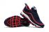 Мужские кроссовки Nike Air Max 97 Plastic drop синий красный белый KPU TPU 624520-446