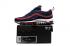 Nike Air Max 97 Plastic drop สีน้ำเงินสีแดงสีขาว KPU TPU รองเท้าวิ่งผู้ชาย 624520-446