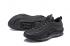 Nike Air Max 97 Pure Black Men Running Shoes Tênis Treinadores 318001-001