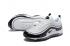 Nike Air Max 97 Saf Beyaz Siyah Erkek Koşu Ayakkabısı Spor Ayakkabı Eğitmenler 312641-006,ayakkabı,spor ayakkabı