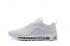 Nike Air Max 97 Pure White Silver Męskie buty do biegania Trampki Trenerzy 312641-004