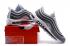 Nike Air Max 97 Hardloopschoenen Heren Diepblauw Grijs Wit Zilver 312834-005