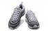 Nike Air Max 97 Running Hombres Zapatos Deep Azul Gris Blanco Plata 312834-005