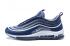 Sepatu Lari Pria Nike Air Max 97 Deep Royal Blue White