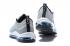 Chaussures Nike Air Max 97 Running Unisexe Gris Clair Blanc Bleu