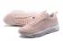 Nike Air Max 97 รองเท้าวิ่งผู้หญิงสีชมพูอ่อนสีขาว