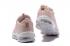 Nike Air Max 97 รองเท้าวิ่งผู้หญิงสีชมพูอ่อนสีขาว