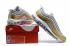 Nike Air Max 97 SE Ruuning Shoes Gold Silver AQ4137-001