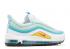 Nike Air Max 97 Spring Floral Blue Siren Laser Washed Teal Blanc Rouge DQ7644-100