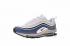 รองเท้าผ้าใบ Nike Air Max 97 Ultra 17 สีขาวสีน้ำเงินเข้มสีชมพู 917704-006