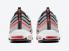 Nike Air Max 97 Wolf Grey Radiant Red Sort Hvid DB4611-002