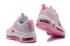 Nike Air Max 97 Feminino GS branco rosa Tênis de corrida 313054-161