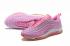 Sepatu Lari Wanita Nike Air Max 97 Pink Putih Coklat