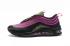Nike Air Max 97 Femme Chaussures De Course Violet Noir