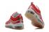 Nike Air Max 97 feminino vermelho branco tênis de corrida 312461-661