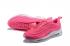 Nike Womens Air Max 97 Running Shoes Fuchsia 313054-605
