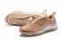 Nike Femme Air Max 97 Chaussures de course Rose Or 313054-608