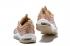 Zapatillas para correr Nike Air Max 97 para mujer en oro rosa 313054-608