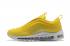 Nike Womens Air Max 97 Running Shoes Yellow 313054-808