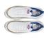 Nike Damen Air Max 97 SE mit weißen, schillernden Streifen und hyperblauem CW2456-100