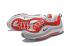 Nike Air Max 98 Men Running Shoes Silver Orange