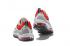 Nike Air Max 98 Men Running Shoes Silver Orange
