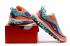 Nike Air Max 98 Chaussures de course Orange Violet Jade 924462-800