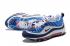Nike Air Max 98 Unisex Hardloopschoenen HemelsblauwWit