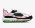 Nike Womens Air Max 98 Green Pink White Black CI3709-101