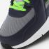 sapatos Nike Air Max Excee Navy Preto Branco Neon Verde CD4165-400